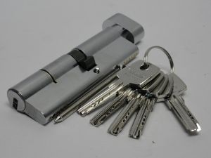 Цилиндр ABUS KD6 55/35 ключ/вертушка(Германия) купить в интернет-магазине «Планета Замков» за 850 руб. в Москве