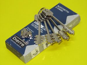 Комплект ключей для перекодировки замка  ATRA - Dierre.  купить в интернет-магазине «Планета Замков» за 3500 руб. в Москве